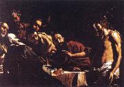 PRETI, Mattia St John Reproaching Herod af Sweden oil painting artist